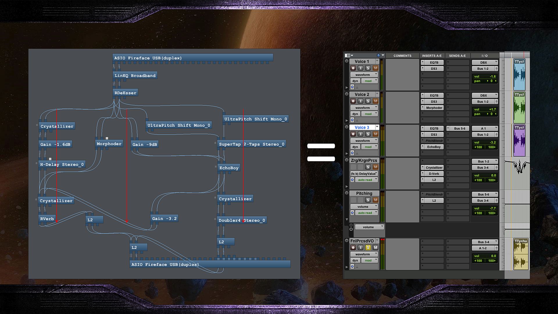 Converting a Pro Tools parallel dialog processing session into an automatable batch process.